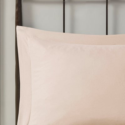 Madison Park Sarasota Microcell Down Alternative Comforter Mini Set in Blush, Full / Queen MP10-4308