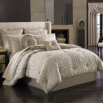 Astoria Sand 4-Piece Comforter Set | 100% Polyester by J.Queen New York