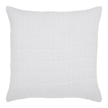 Logan Grid European Linen Sham