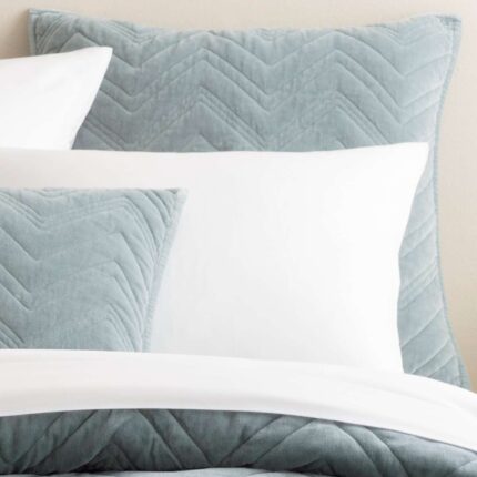 Brentwood Velvet Quilted Sham