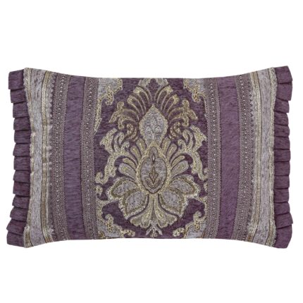 Dominique Lavender Boudoir Decorative Throw Pillow 23" x 15"