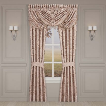 Rosewater Blush Window Panel Pair